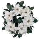 White Christmas Flowers Wreaths