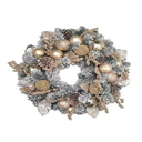 Gold Ornaments Foam-covered Fruit Branches Wreaths