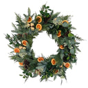 Lemon Slices Pinecone Wreaths
