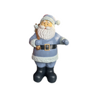 Light Blue Resin Snowman