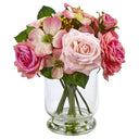 Pink Ranunculus Centerpiece