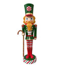Christmas Colorful Candy Resin Nutcracker